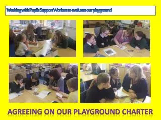 Agreeing on our playground charter