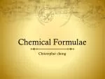 Introduction to Chemical Formulae and Equations for Beginners - slide 1