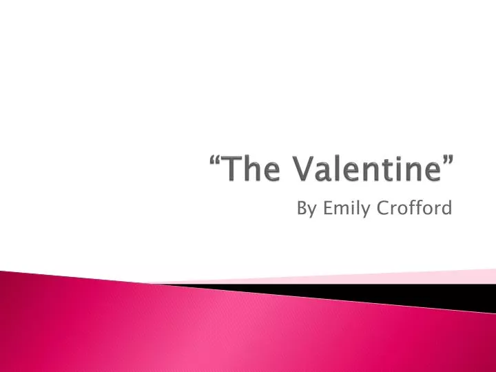 the valentine