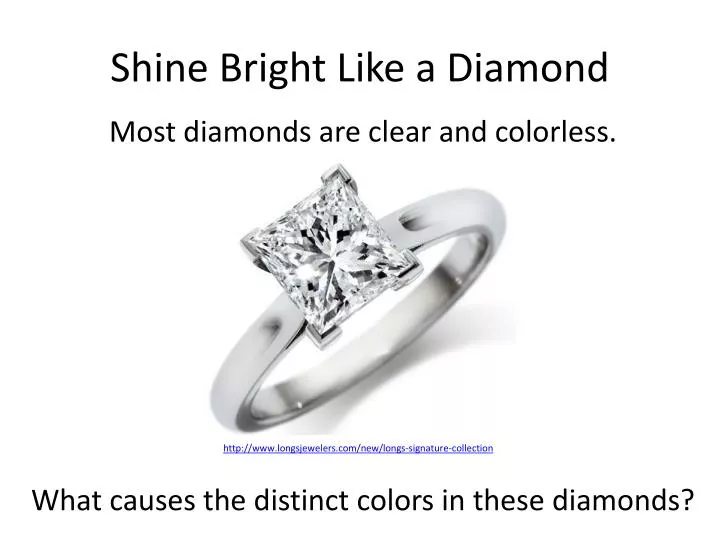 shine bright like a diamond