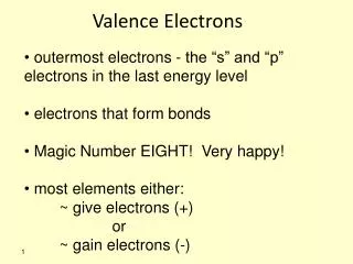 valence electrons