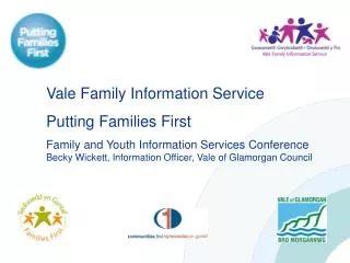 Vale Family Information Service Putting Families First