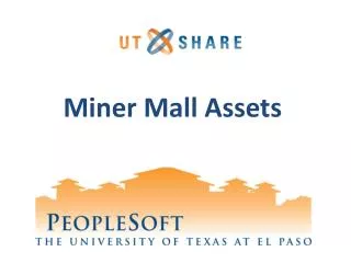 Miner Mall Assets