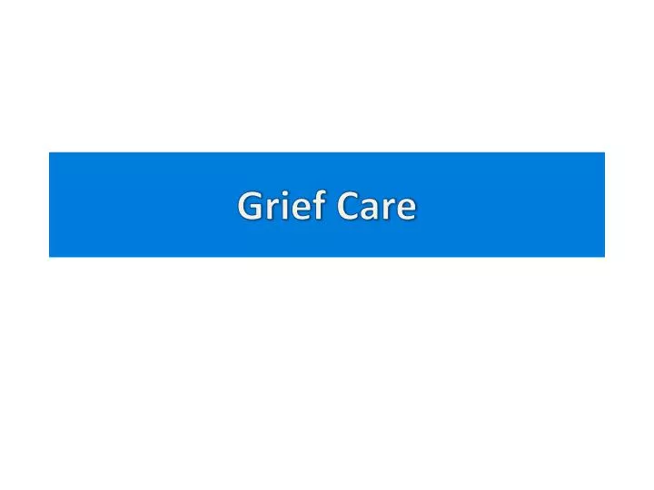 grief care