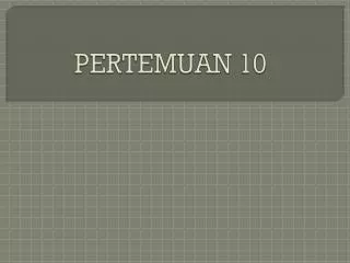 PERTEMUAN 10