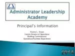Administrator Leadership Academy - slide 1
