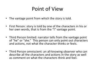 point of view