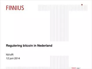 regulering bitcoin in nederland