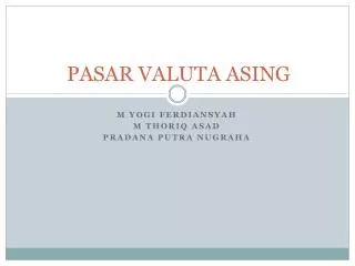 pasar valuta asing