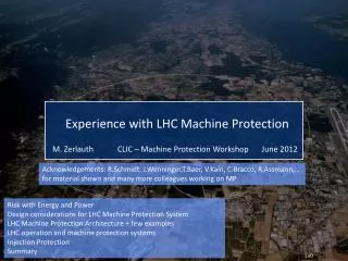Risk with Energy and Power Design considerations for LHC Machine Protection System