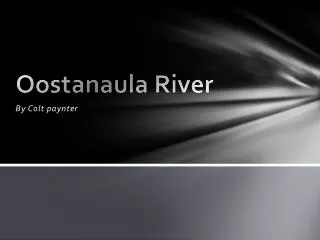 Oostanaula River