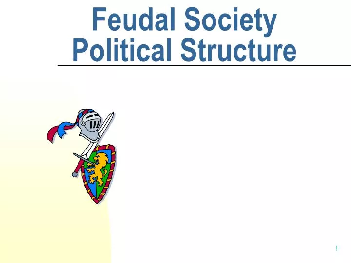 feudal society political structure