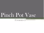 Pinch Pot Vase - slide 1