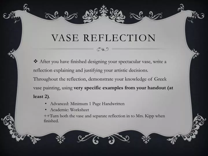 vase reflection
