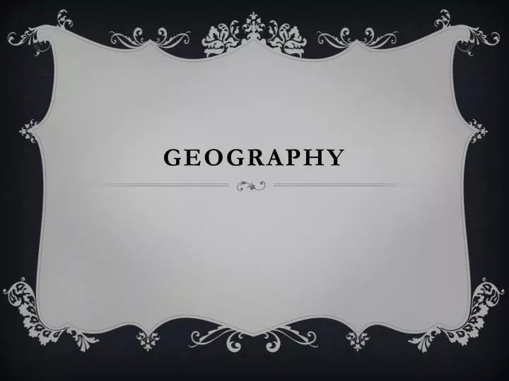 geography