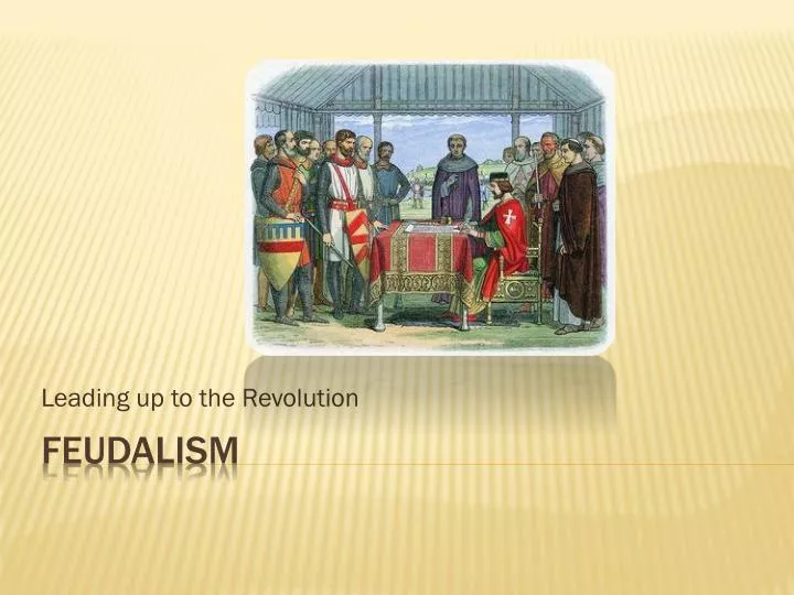 leading up to the revolution
