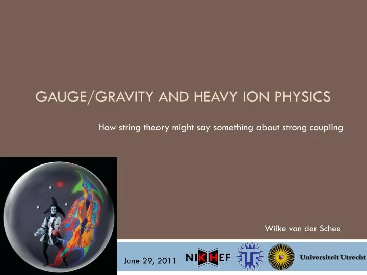 gauge gravity and heavy ion physics