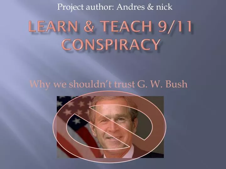 learn teach 9 11 conspiracy