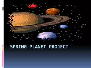 Spring Planet Project