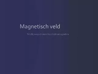 magnetisch veld