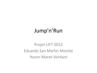 jump n run