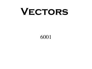 vectors