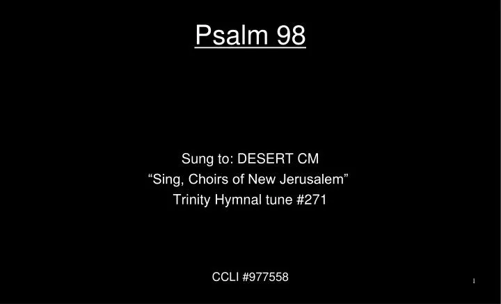 psalm 98