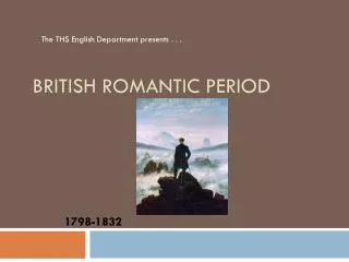 British Romantic Period