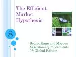 The Efficient Market Hypothesis - slide 1