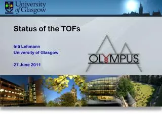 Status of the TOFs