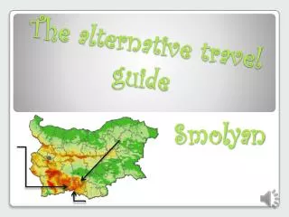 The alternative travel guide