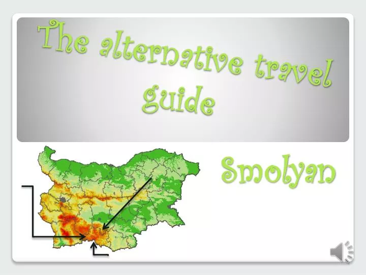 the alternative travel guide