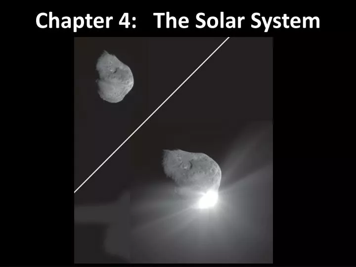 chapter 4 the solar system
