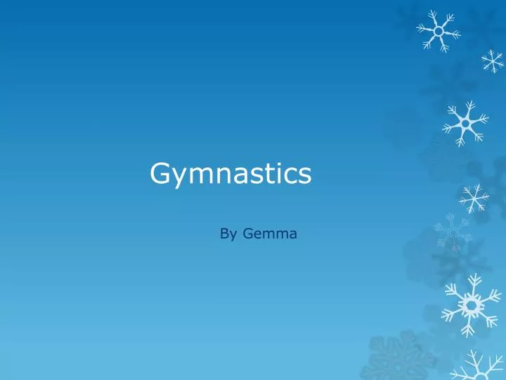 gymnastics