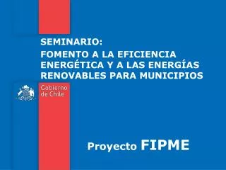 proyecto fipme