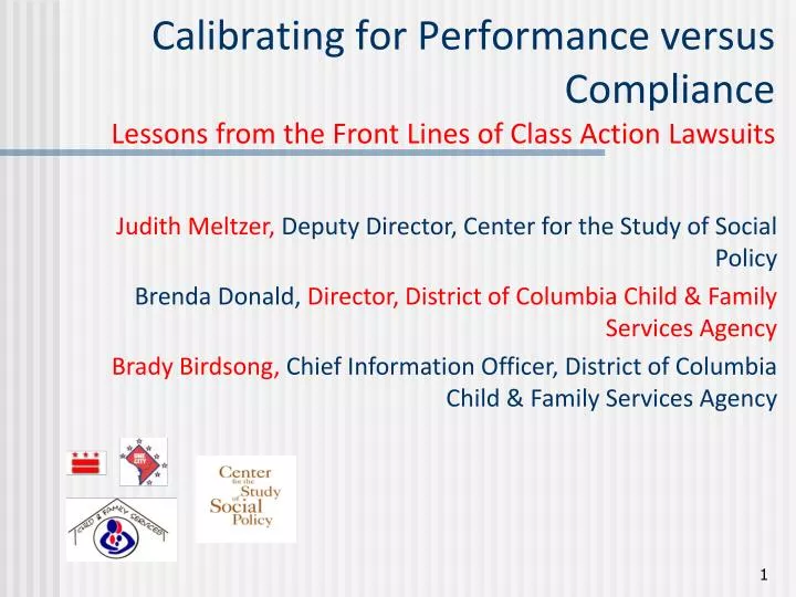 calibrating for performance versus compliance lessons from the front lines of class action lawsuits