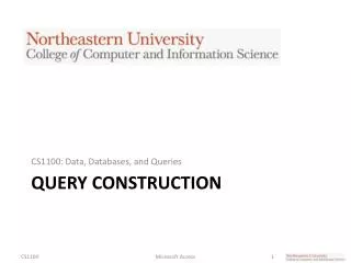 Query Construction