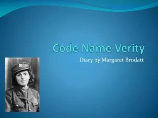 Code Name Verity