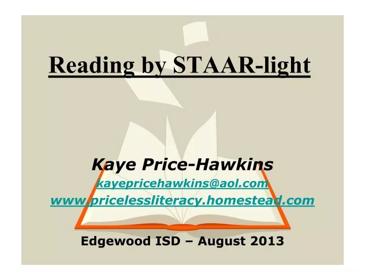 reading by staar light