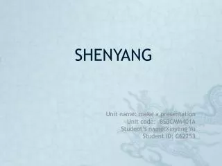 SHENYANG