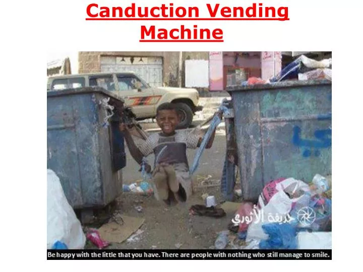 canduction vending machine