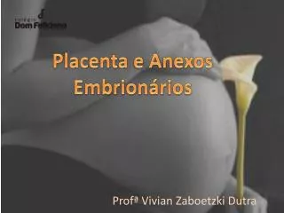 placenta e anexos embrion rios
