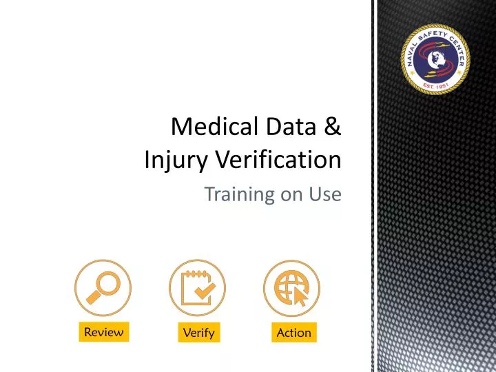 medical data injury verification