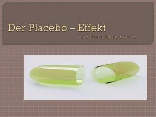 der placebo effekt von katerina paskowa gr 6