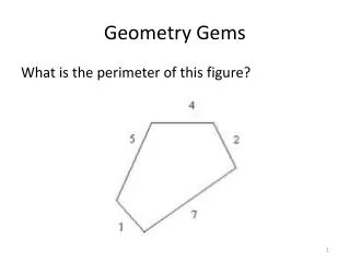 Geometry Gems