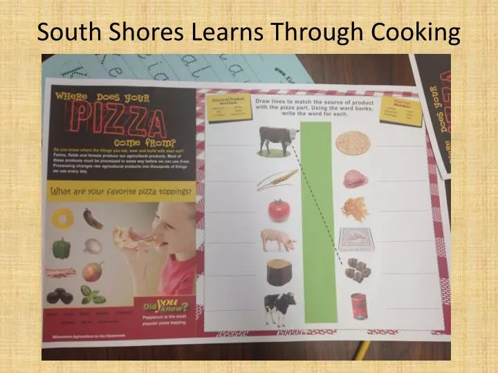 south shores learns through cooking