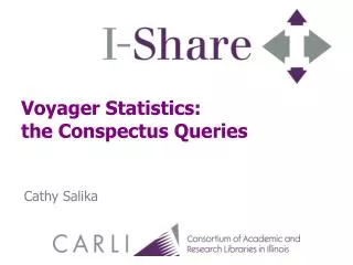 Voyager Statistics: the Conspectus Queries