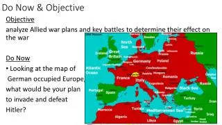 do now objective