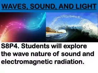 WAVES, SOUND, AND LIGHT