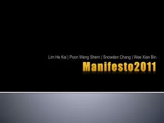 Manifesto2011